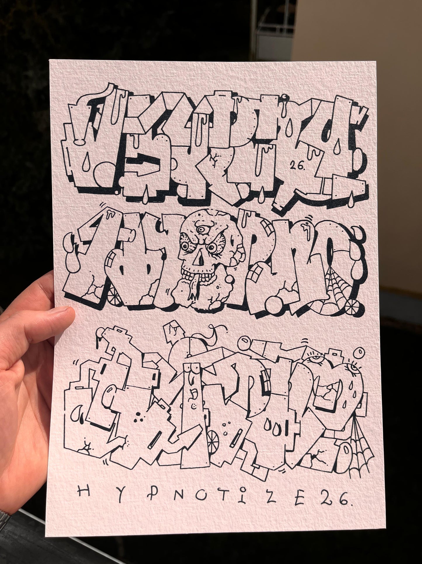 Hypno Sketch DIN A4 (Limitiert auf 50 Stück)